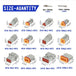 750PCS New Deutsch DT Connector Plug Kit for 14 16 18 20 AWG Stamped Contact Kit-BeeSpareParts
