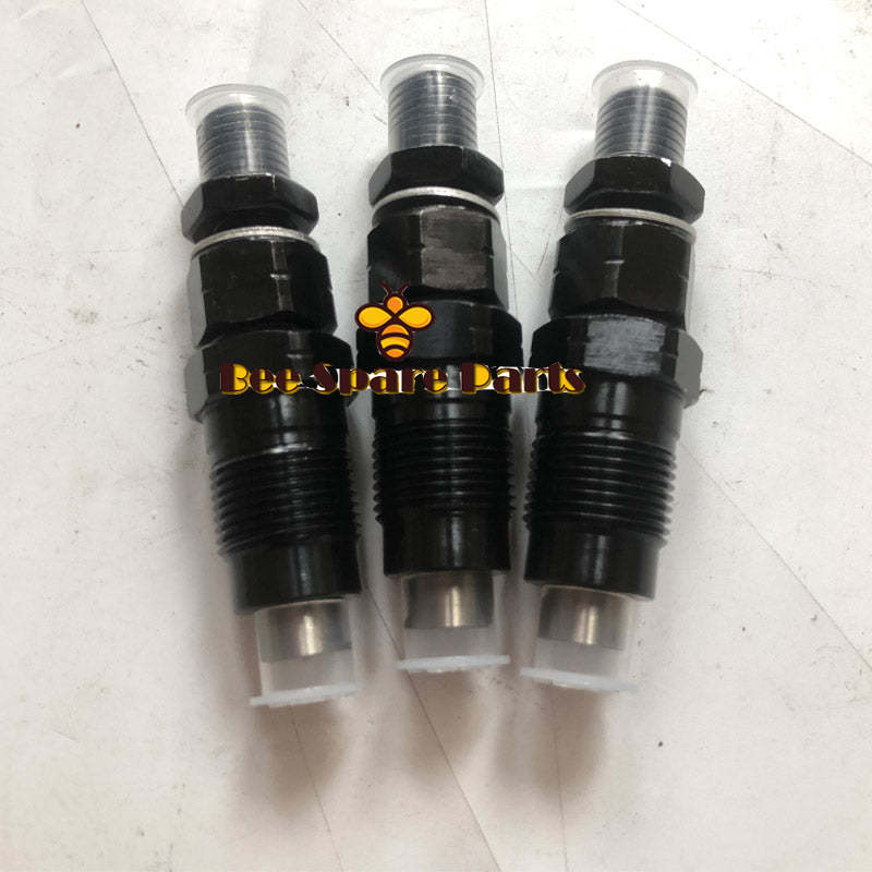 Fits Komatsu 3D76E injector PC20MR-3 Excavators 3PCS