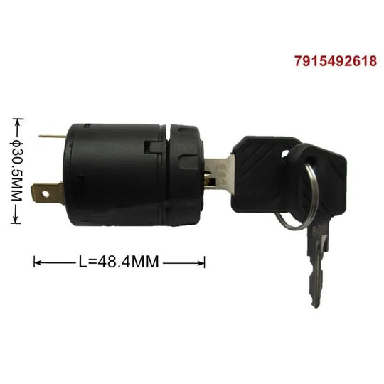 7915492618 Ignition Switch with Keys for LINDE 802-BeeSpareParts