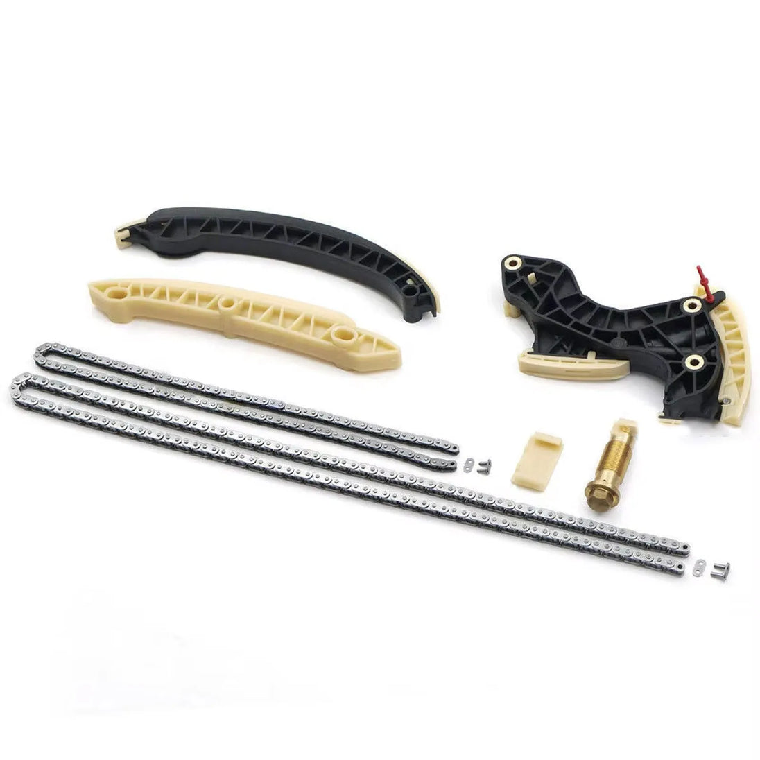 7pcs Timing Kit Chain Guide Rail For Mercedes-Benz W204 W211 R171 M271.950 1.8L 1796CC Supercharged-BeeSpareParts