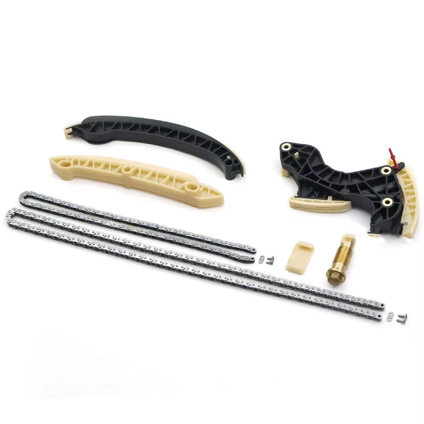 7pcs Timing Kit Chain Guide Rail For Mercedes-Benz W204 W211 R171 M271.950 1.8L 1796CC Supercharged-BeeSpareParts