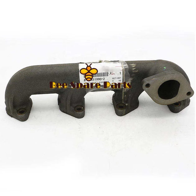 8-94451990-2 EXHAUST MANIFOLD FITS FOR 4JG1 4JG1T ENGINE ZAX60 ZAX70 EXCAVATOR-Replacement Aftermarket Parts