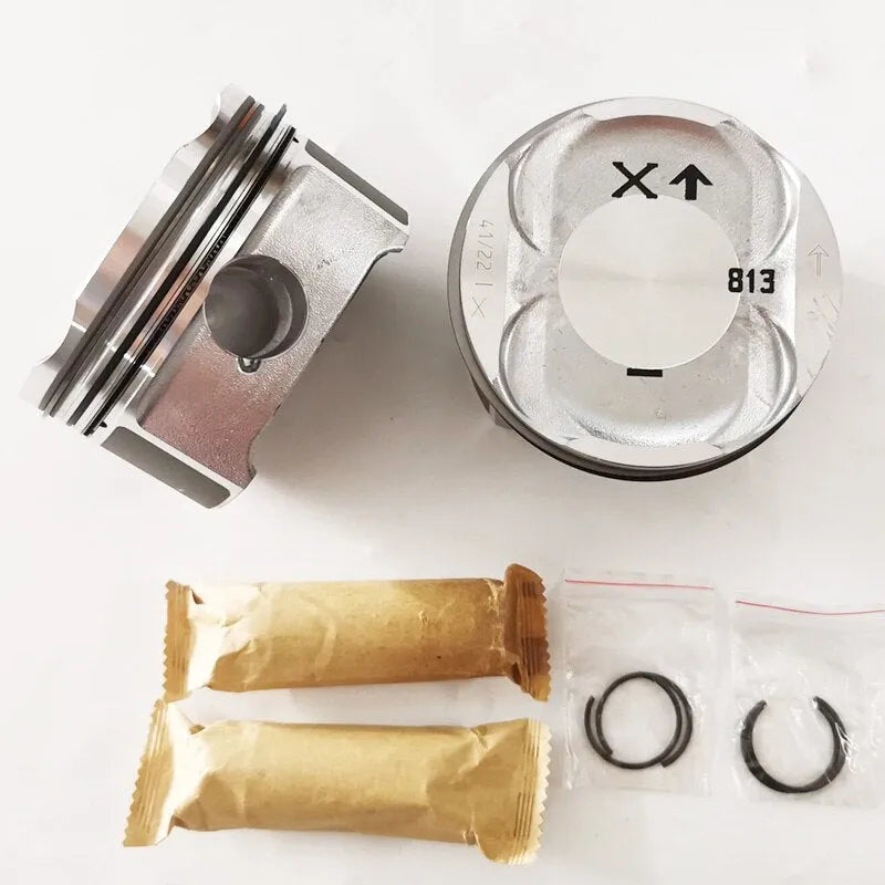 8 PCS 94810303134 94810334100 99610303351 50442N0 Piston for Porsche Cayenne 4.5L M48.00 V8 250kW 340HP 2002-2010 93MM DIA STD-BeeSpareParts