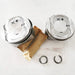 8 PCS 94810303134 94810334100 99610303351 50442N0 Piston for Porsche Cayenne 4.5L M48.00 V8 250kW 340HP 2002-2010 93MM DIA STD-BeeSpareParts