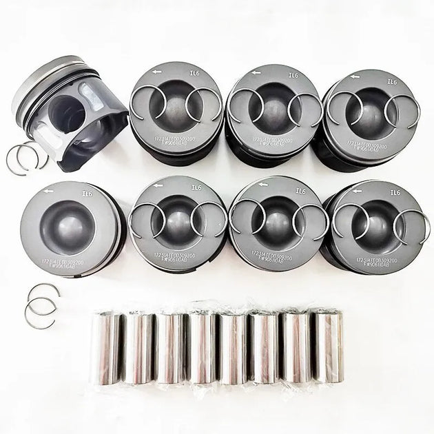 8 PCS LR023496 Engine Piston for Land Rover Range Rover L322 L405 Range Rover Sport L494 4.4 4.4T V8 4.4TDI 448DT 4.4D V8 4x4-BeeSpareParts