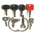 8 Keys Heavy Equipment / Construction Ignition Key Set Fit For Volvo Hitachi-Replacement Aftermarket Parts