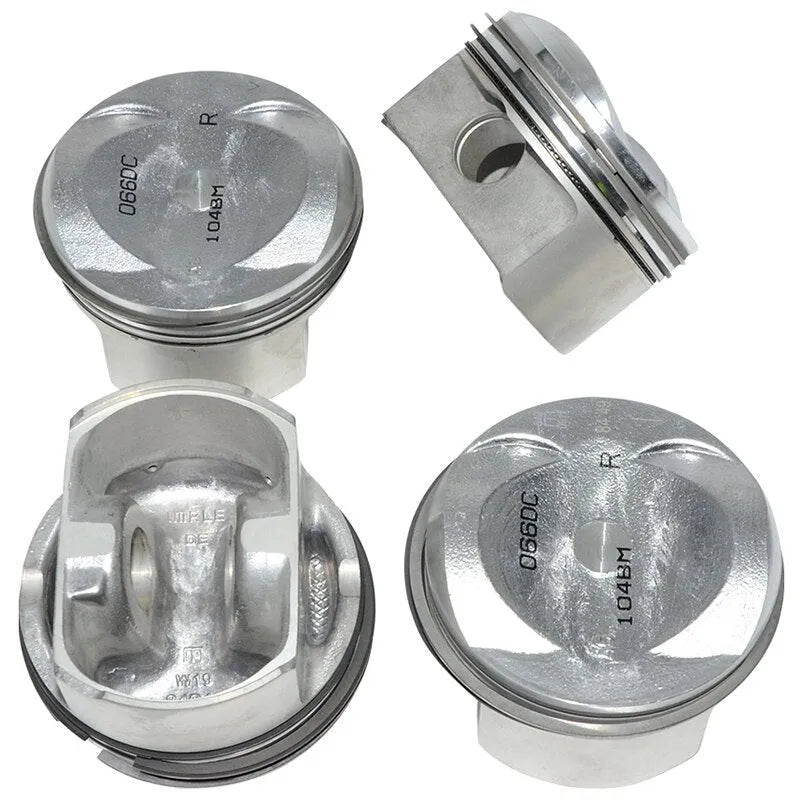 8 PCS 079107065DC 079107066DC Piston for Audi S4 S5 A6 C6 A8 Q7 VW Touareg BBK BHF CAUA BVJ BAR 4.2L FSI V8 DOHC 84.5MM STD-BeeSpareParts