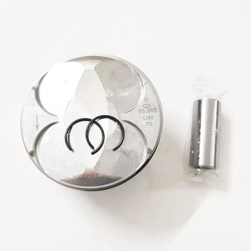 8 PCS 11257546489 11 25 7 546 489 11257545007 Engine Piston for BMW 540i 740i E36 E46 E60 4.0L V8 N62 N62B40 N62B40A 87MM STD-BeeSpareParts