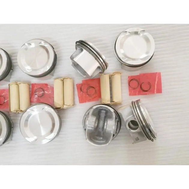 8 PCS 11257598207 PISTON FOR BMW S63B44 WITH PISTON RINGS AND BOLTS-BeeSpareParts