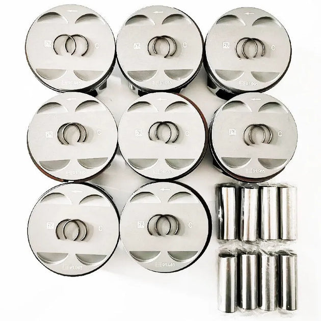 8 PCS 11259071606 08312N0 47902390 Piston for BMW LAND ROVER RANGE ROVER III L322 LM 4.4 4X4 M62 M62B44 210KW 286PS 92MM STD-Replacement Aftermarket Parts