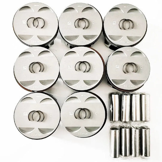 8 PCS 11259071606 08312N0 47902390 Piston for BMW LAND ROVER RANGE ROVER III L322 LM 4.4 4X4 M62 M62B44 210KW 286PS 92MM STD-BeeSpareParts
