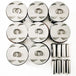 8 PCS 11259071606 08312N0 47902390 Piston for BMW LAND ROVER RANGE ROVER III L322 LM 4.4 4X4 M62 M62B44 210KW 286PS 92MM STD-BeeSpareParts