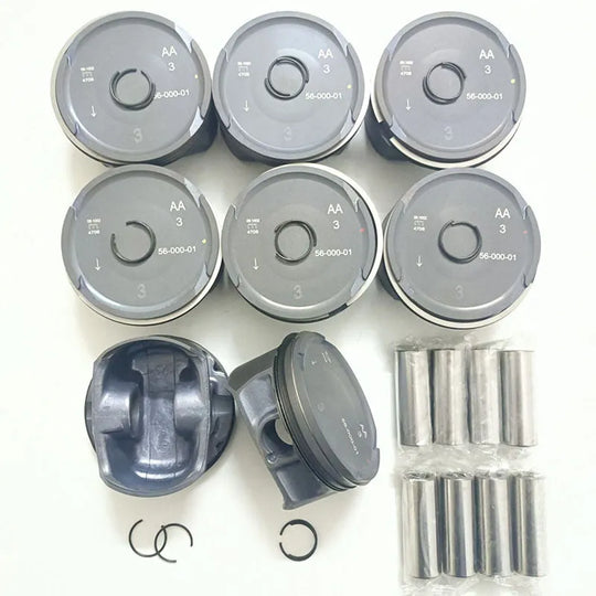 8 PCS 4743587 LR008221 4536838 4743588 Piston for Land Rover Range Rover Sport L320 LM 4x4 Discovery LR3 L319 4.4L V8 448PN STD-Replacement Aftermarket Parts