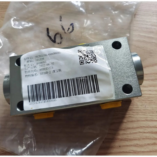 803043473 S0160-2 Hydraulic Lock XCMG Skid Loader Spare Parts for XCMG XT870 XT876 XC870K Skid Loader-BeeSpareParts