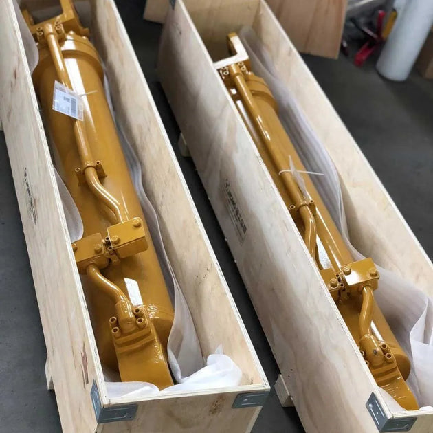 803070937 803070938 / XGYG01-147B Fits XCMG Wheel Loader Turning Hydraulic Cylinder LW1200K LW1210K Parts-BeeSpareParts