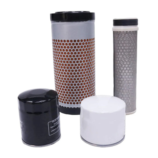 Filter Kit Compatible for John Deere Excavator 35G Compatible for Yanmar Engine 3TNV88 Tier 4-Replacement Aftermarket Parts