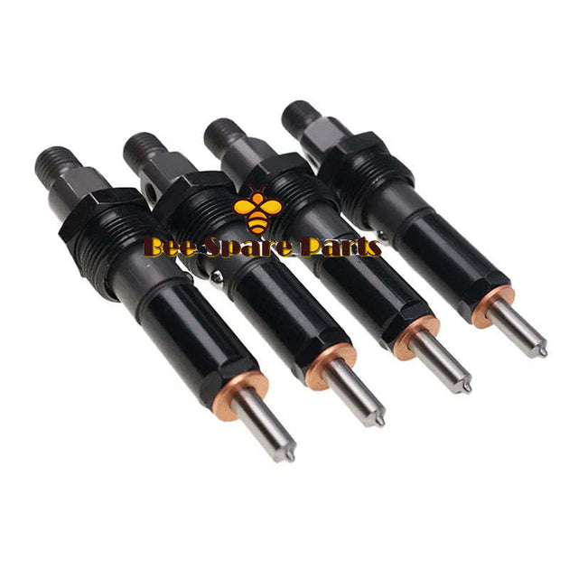 4PCS J919343 Fuel Injector Fits Case International Tractor Crawler Dozer 1088 688 901