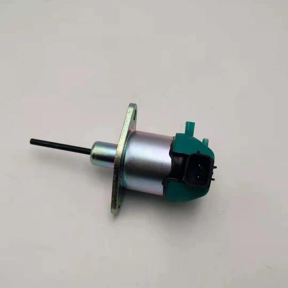 12V Fuel Shutdown Solenoid 1A084-60012 for Kubota V3307-Replacement Aftermarket Parts