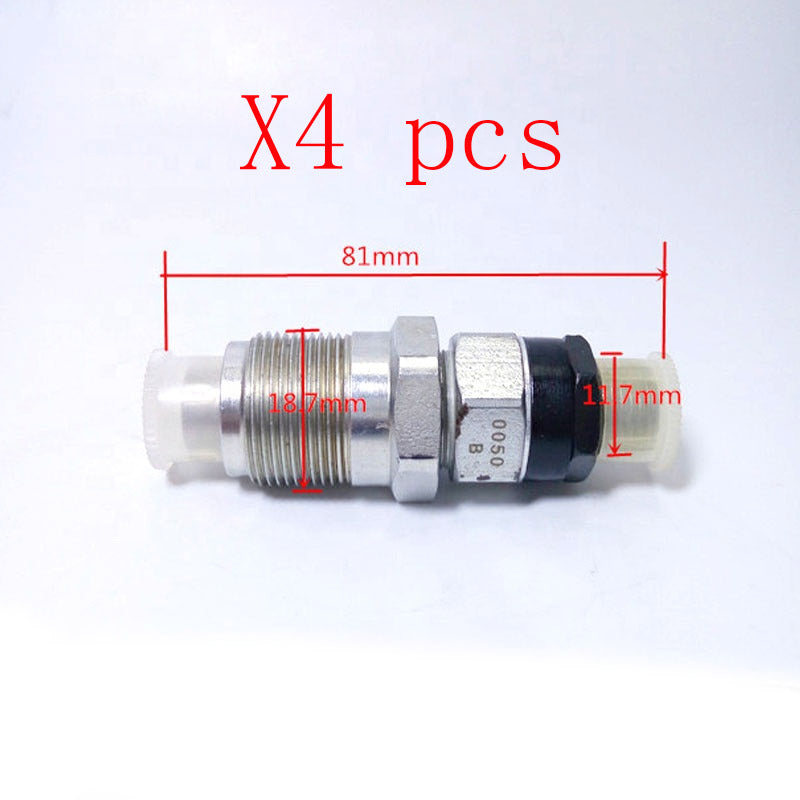 4pcs Forklift Parts TD27 Injector Assy Part Number 16600-43G23