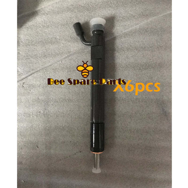 6PCS Fuel Injector 3928384 for Cummins C8.3L 6CT 6CTA Engine