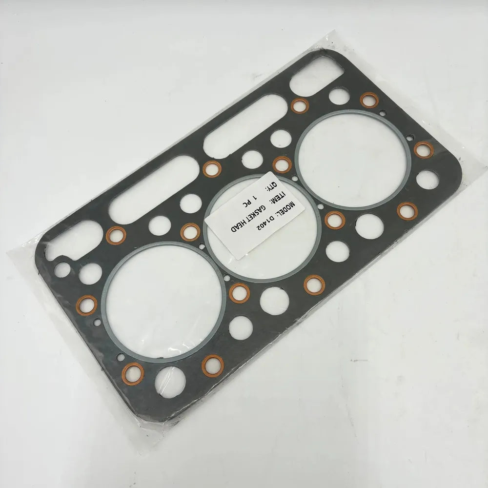 Cylinder Head Gasket 15814-03310 Fits For Kubota D1402 Engine-Replacement Aftermarket Parts