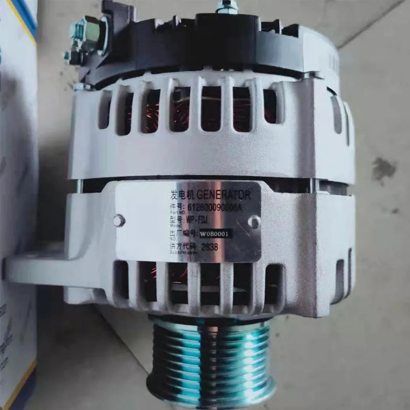860128283 612600090506 Alternator Fits XCMG Weichai Engine XCMG LW700HV Spare Parts-BeeSpareParts