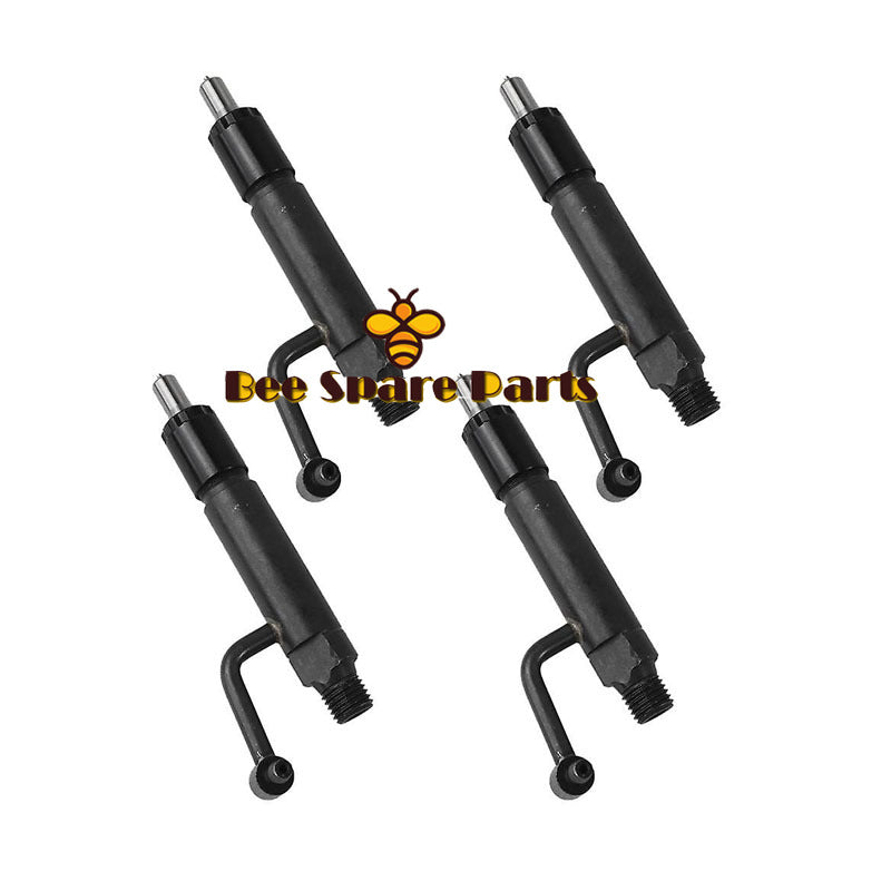 4PCS Fuel Injector YM729004-53101 for Komatsu 3D88E S3D84 4D88E 3D84E Engine