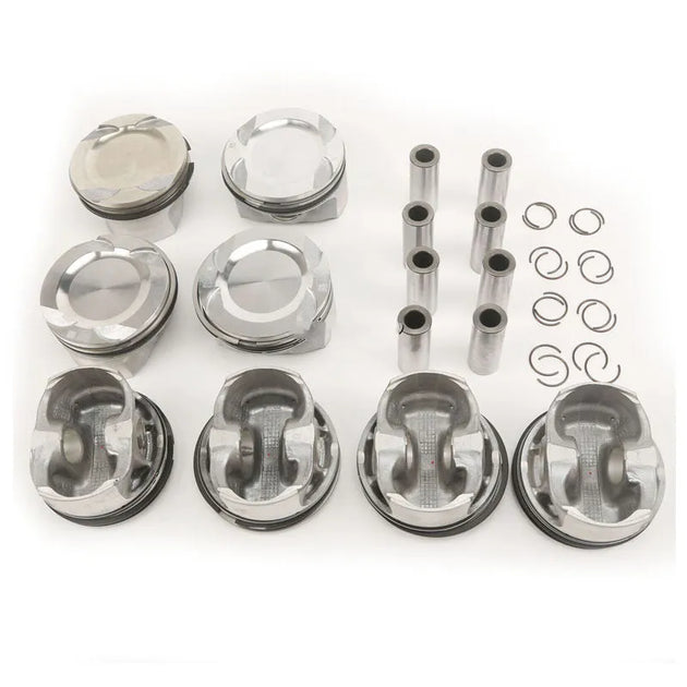 8PCS 11257617547 11257613626 11257576475 PISTON KIT N63 N63B44 N63B44A-BeeSpareParts