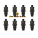 8PCS Fuel Injector 0432217275 for 89-01 GM Chevy 6.2L 6.5L 126.0bar-BeeSpareParts