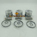 New 3 Sets STD Piston Kit With Ring 8-97176-891-0 Fit For Isuzu 3KC2 Engine 74MM