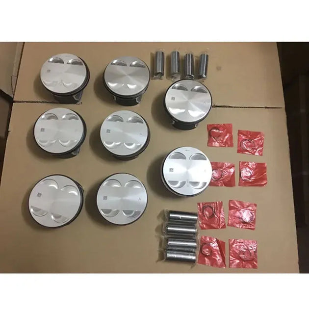 8CS Piston 11257542292 11 25 7 542 292 11257537124 11257549510 For BMW E53 E60 E63 E65 E66 E70 X5 550i 650i 750i N62B48 N62 4.2L-BeeSpareParts