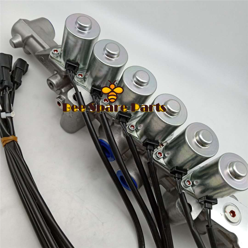 For Komatsu PC200-7 PC210-7 PC220-7 PC270-7 Excavator Solenoid Valve Group 20Y-60-31211 20Y-60-31212