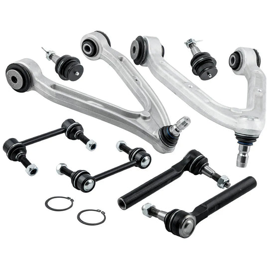 8pc Front Control Arm Ball Joint Sway Bar Link Tie Rod Steering Suspension Kit For Hummer H3 15082974 2006 2007 2008 2009 2010-BeeSpareParts