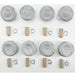 8PCS 079107066CS 079107065CS Engine Piston for AUDI R8 5.2 V10 V8 BUJ CMPA Cylinder Dia 84.5MM With Piston Rings &amp;Bolts Pin 20MM-BeeSpareParts