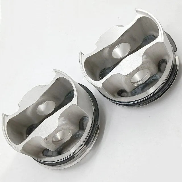 8PCS 079107066CS 079107065CS Engine Piston for AUDI R8 5.2 V10 V8 BUJ CMPA Cylinder Dia 84.5MM With Piston Rings &amp;Bolts Pin 20MM-BeeSpareParts