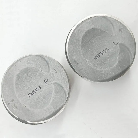 8PCS 079107066CS 079107065CS Engine Piston for AUDI R8 5.2 V10 V8 BUJ CMPA Cylinder Dia 84.5MM With Piston Rings &amp;Bolts Pin 20MM-BeeSpareParts