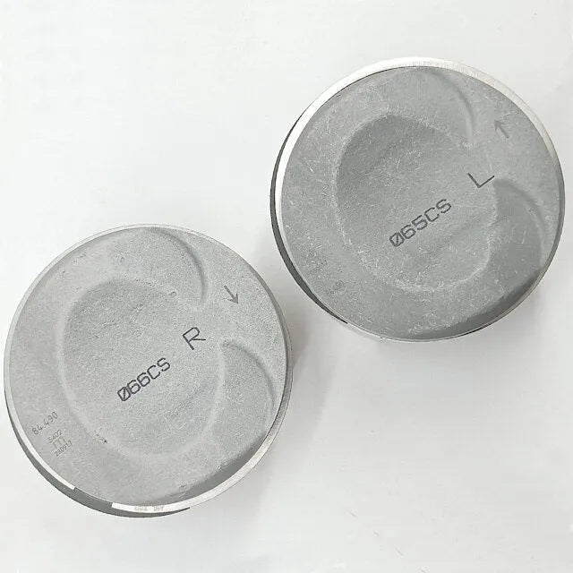 8PCS 079107066CS 079107065CS Engine Piston for AUDI R8 5.2 V10 V8 BUJ CMPA Cylinder Dia 84.5MM With Piston Rings &amp;Bolts Pin 20MM-BeeSpareParts