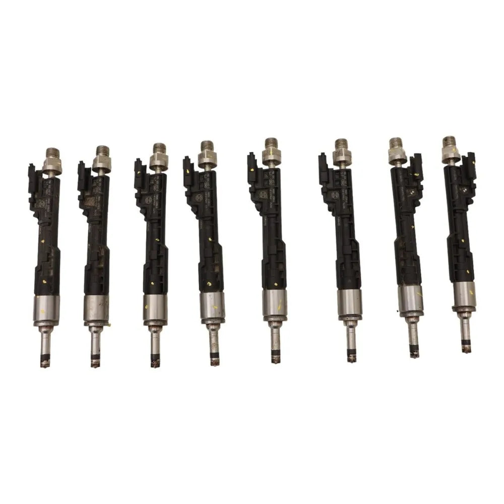 8PCS 13647599876 Fuel Injector for BMW 550i 650i 750i M5 M6 X5 X6 N63 S63-BeeSpareParts