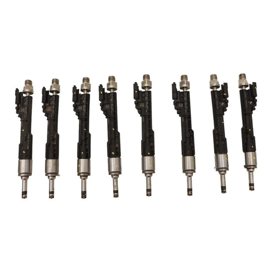 8PCS 13647599876 Fuel Injector for BMW 550i 650i 750i M5 M6 X5 X6 N63 S63-BeeSpareParts
