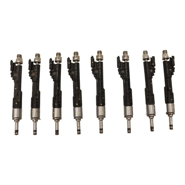 8PCS 13647599876 Fuel Injector for BMW 550i 650i 750i M5 M6 X5 X6 N63 S63-BeeSpareParts