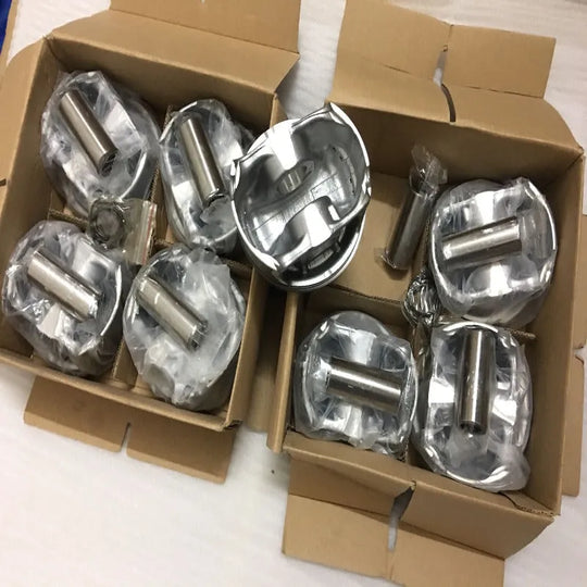 8PCS 2780302317 A2780302317 Engine Pistons for Mercedes-Benz M278 4.0T 4.7T V8 CLS500 E550 GL450 GL500 ML500 S500 SL550 92.3MM-BeeSpareParts