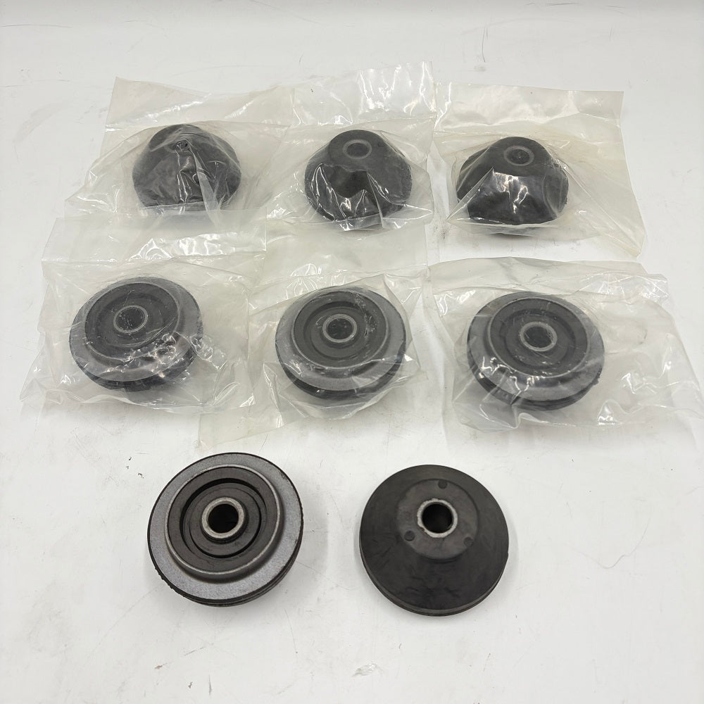 8pcs 4355158 Mount Rubber Cushion for Hitachi EX27U EX30U EX33U EX35U EX50U EX55UR-3 ZX40U-3 ZX50U-2 ZX55UR-2-BeeSpareParts