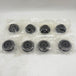 8pcs 4355158 Mount Rubber Cushion for Hitachi EX27U EX30U EX33U EX35U EX50U EX55UR-3 ZX40U-3 ZX50U-2 ZX55UR-2-BeeSpareParts