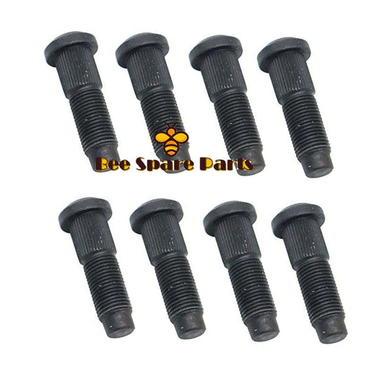8PCS 6709170 Bolt Wheel Stud Nut Lug Fits Bobcat Skid Steers 553 543 530 500 542-BeeSpareParts