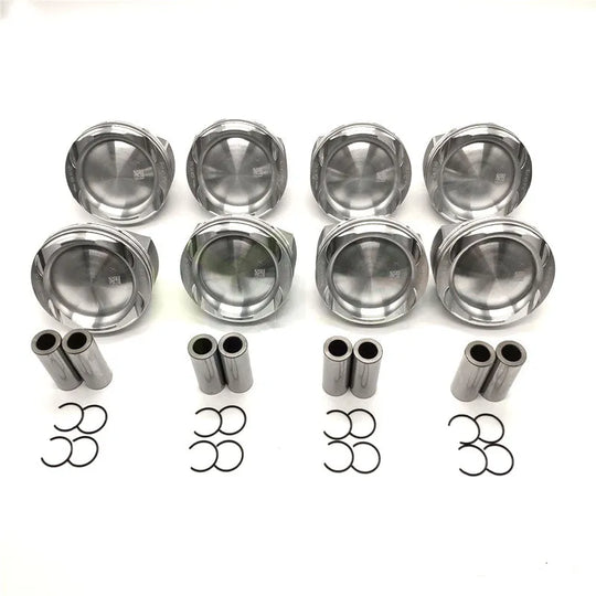 8pcs PISTON AND RING FOR RANGE ROVER L405 5.0 SVR Supercharged V8 F-TYPE Convertible X152 5.0 SCV8 SVR SCV8 P575 508PS AJ133G2-BeeSpareParts