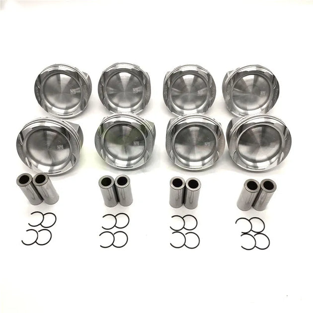 8pcs PISTON AND RING FOR RANGE ROVER L405 5.0 SVR Supercharged V8 F-TYPE Convertible X152 5.0 SCV8 SVR SCV8 P575 508PS AJ133G2-BeeSpareParts