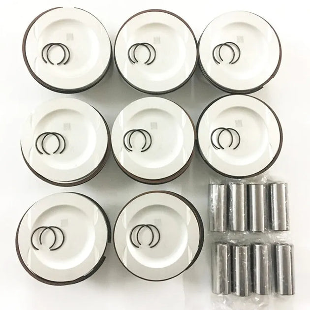8PCS A1570300517 1570300517 A 157 030 05 17 1570300117 2780301317 Engine Piston for Mercedes Benz G63 M157 5.5L STD 98MM CYL Dia-BeeSpareParts