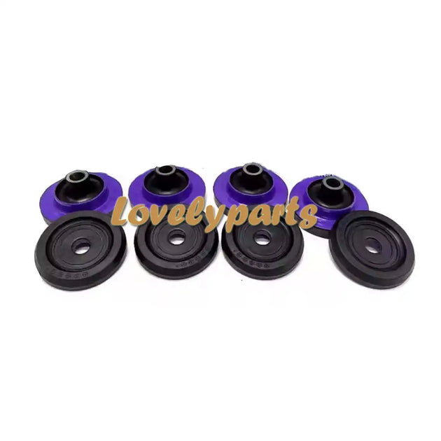 8PCS Engine Mount YW02P01004P1 YW02P01002P1 YW02P01003P1 for Kobelco Sk120-5 Sk120-6 Rubber Cushion-BeeSpareParts