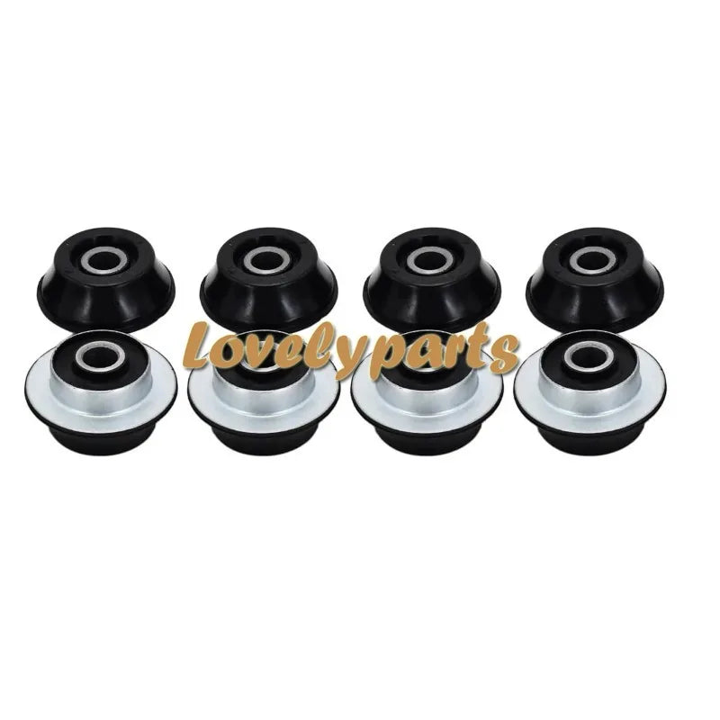8Pcs Engine Mounting Rubber Cushion For Komatsu Bulldozer D31Q-16 D31Q-17 D31PL-16 D31P-17 D31P-16 D31S-17 D31A-16-BeeSpareParts