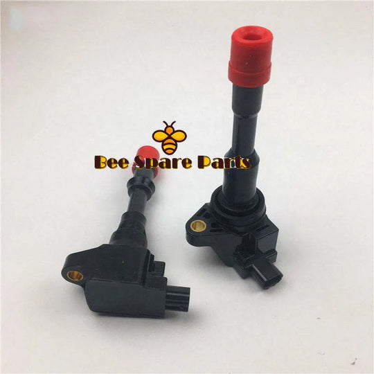 8PCS Front &amp; Rear Ignition Coil 30520-PWA-003 30521-PWA-003 fit For Honda CITY Civic 7 8 VII VIII JAZZ FIT 2 3 III 1.2 1.3 1.4-BeeSpareParts